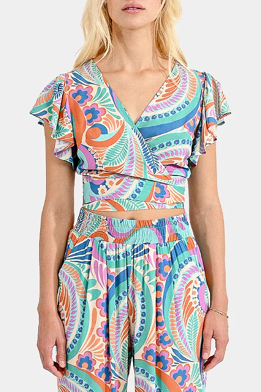 Emilio Wrap Top Artful Design