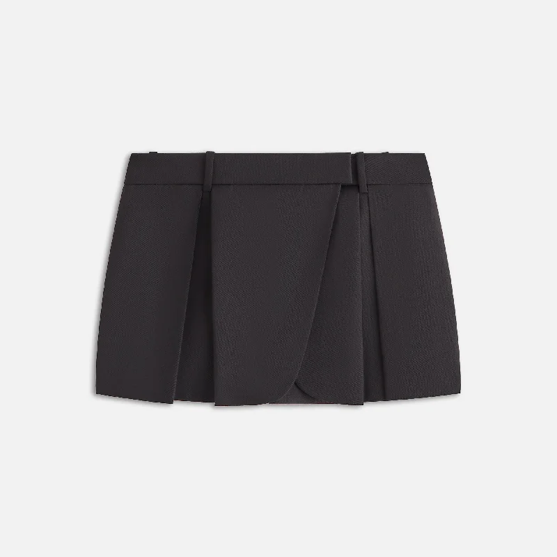 Kith Women Suki Pleated Skort - Black Fashion Essentials