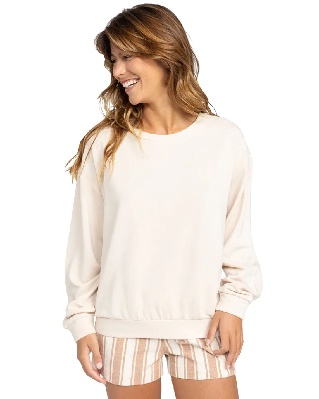 Roxy Surfing By Moonlight Fleece Top Holiday Attire Sale