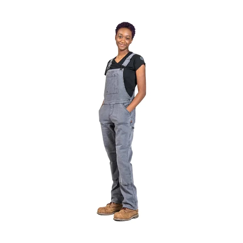 Dovetail Women's Freshly Thermal Overalls - Grey - ONLINE STORE CREDIT/EXCHANGE ONLY Trend Setting Threads