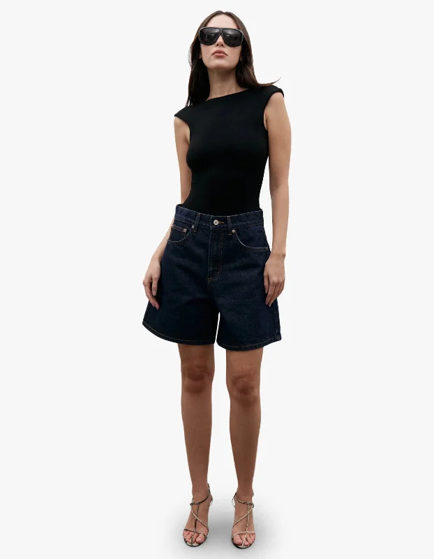 Saratoga High Rise Short - Dress Blue Casual Yet Stylish Separates