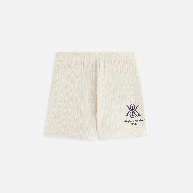 Kith Women Rayne Crest Chenille Short - Waffle Stylish Savings