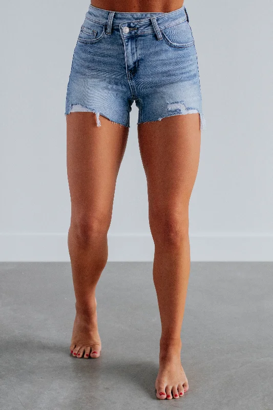 Rebecca Vervet Shorts - Muse Romantic Flair